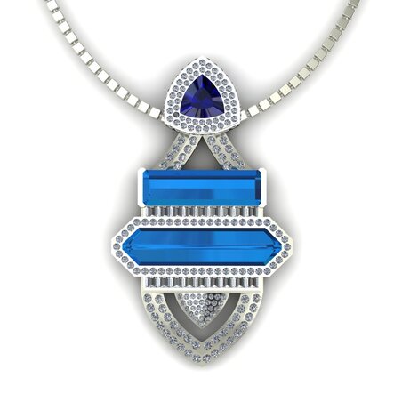 3D render of bespoke engagement ring — M.C. Jeweller Originals