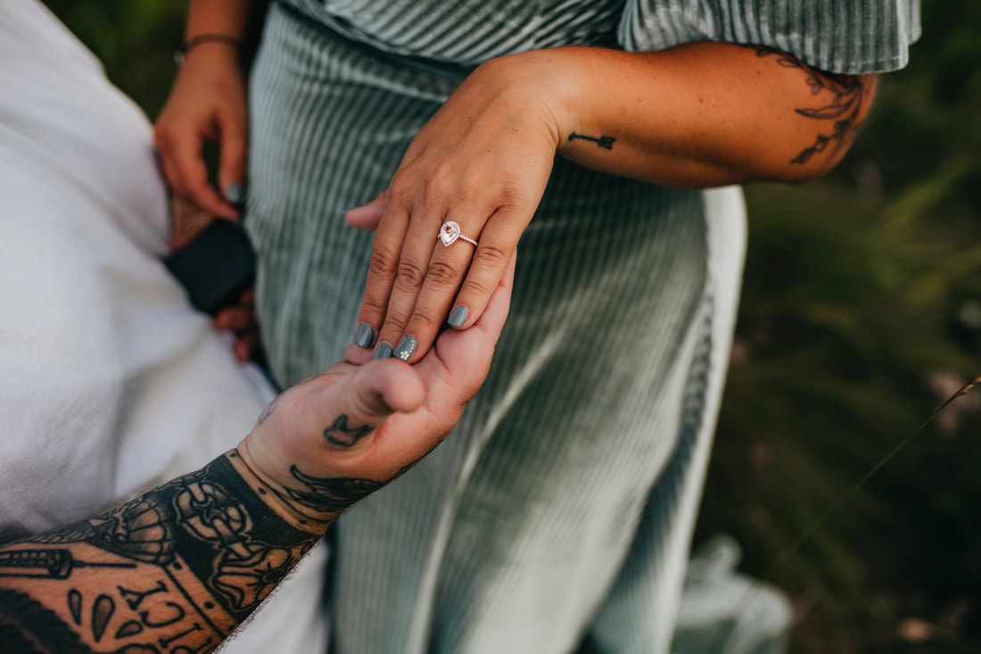 Custom diamond ring — crafted in-house by Maxime Carrière