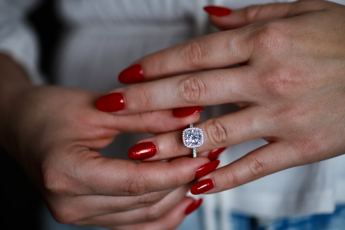 Bespoke diamond engagement ring — M.C. Jeweller Originals